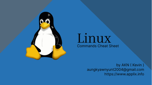 Linux Commands Cheat Sheet