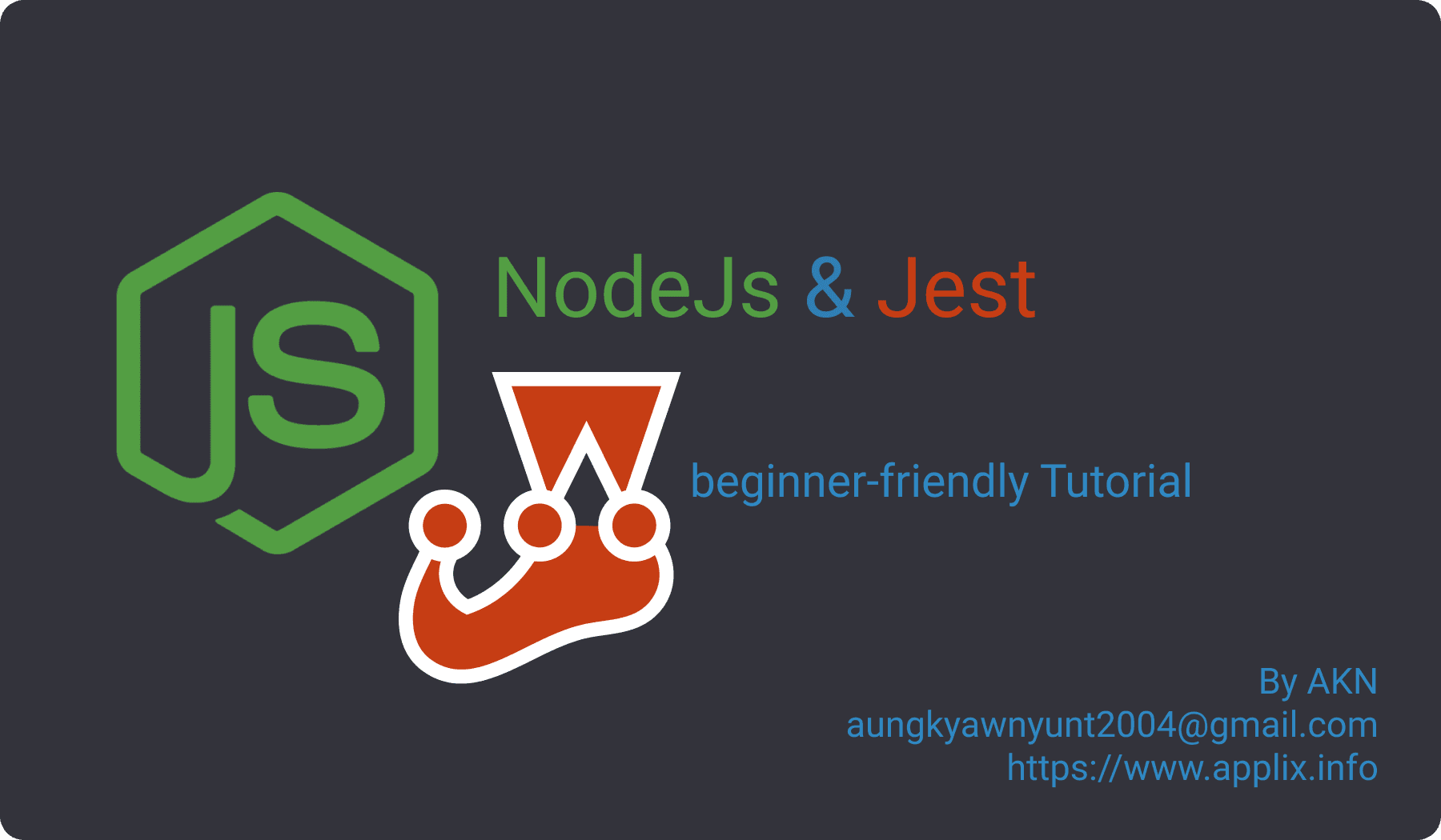 Beginner Friendly Node.js Jest Tutorial